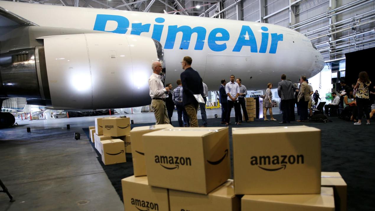 Amazon starts to roll out free one-day delivery for Prime members